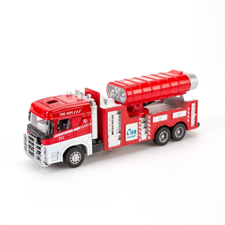 Magni Fire Trucks With Pull Back Light And Sound 2x Turbo