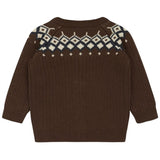 Hust & Claire Baby Chestnut Christoffer Cardigan 2