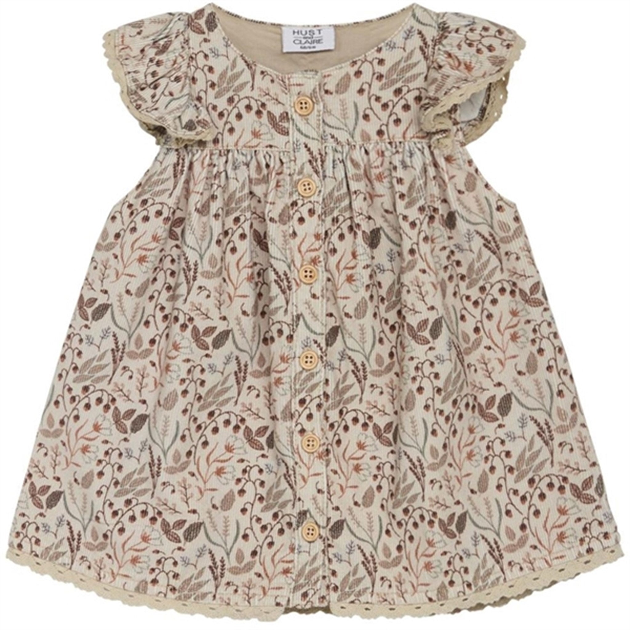 Hust & Claire Baby Cement Domenic Dress