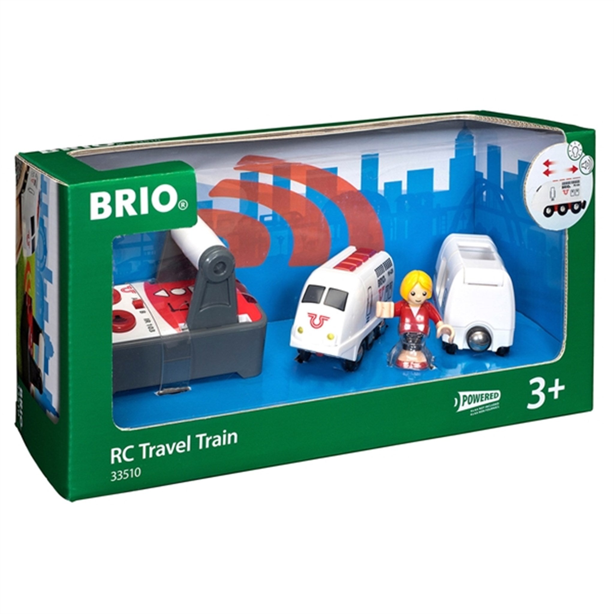 BRIO® Remote Controlled Travel Train 2