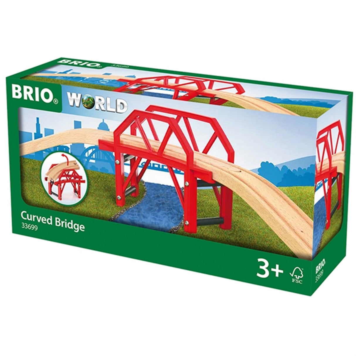 BRIO® Curved Bridge