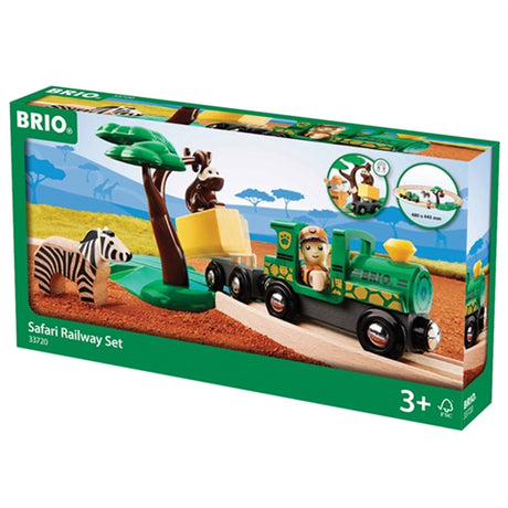 BRIO® Safari Railway Set