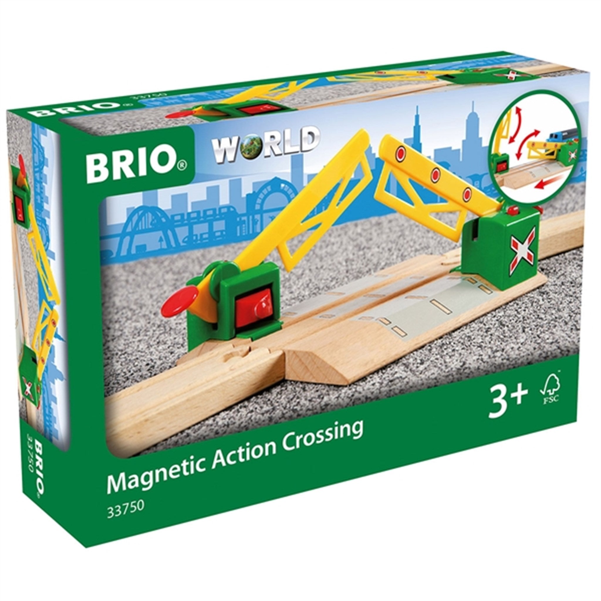 BRIO® Magnetic Action Crossing 2