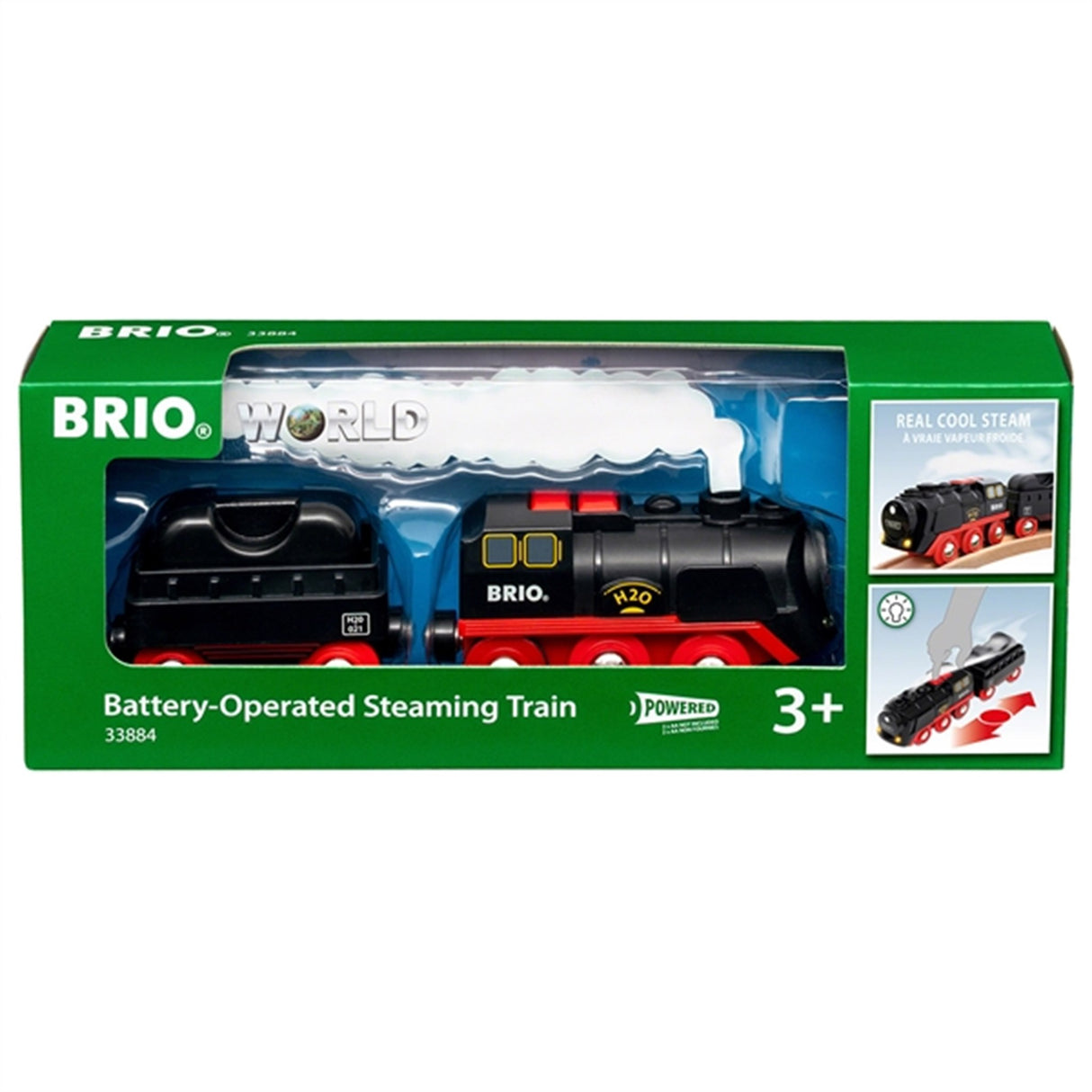 BRIO® Battery Operated Steaming Train