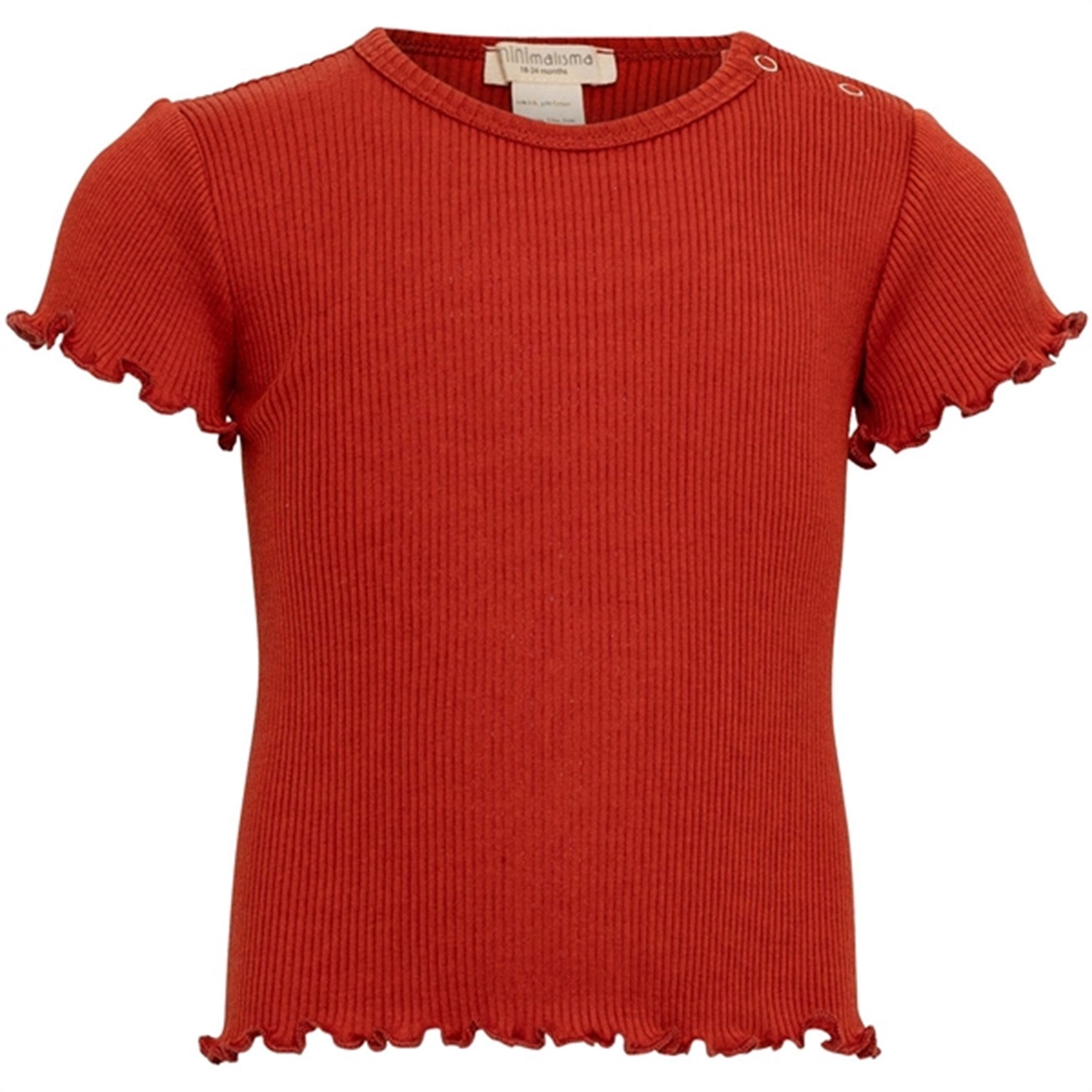 Minimalisma Bimse T-shirt Poppy Red