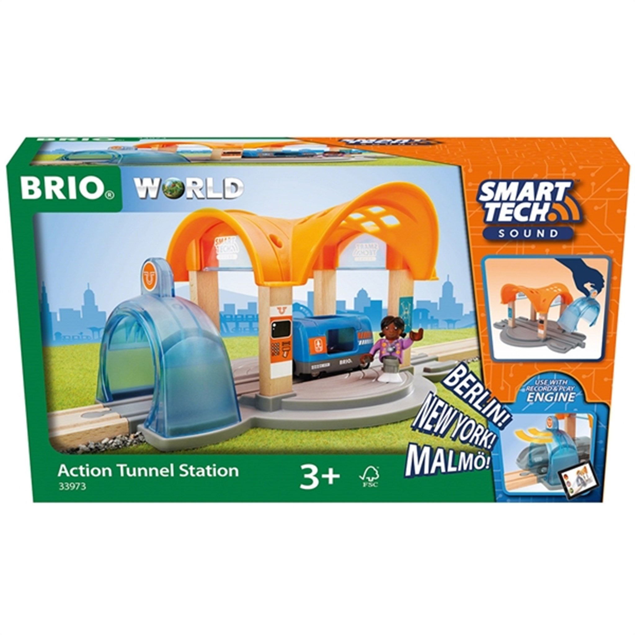 BRIO® Smart Tech Sound Action Tunnel Station 2