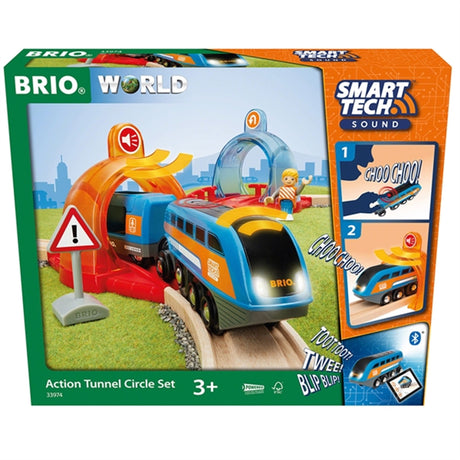 BRIO® Smart Tech Sound Action Tunnel Circle Set