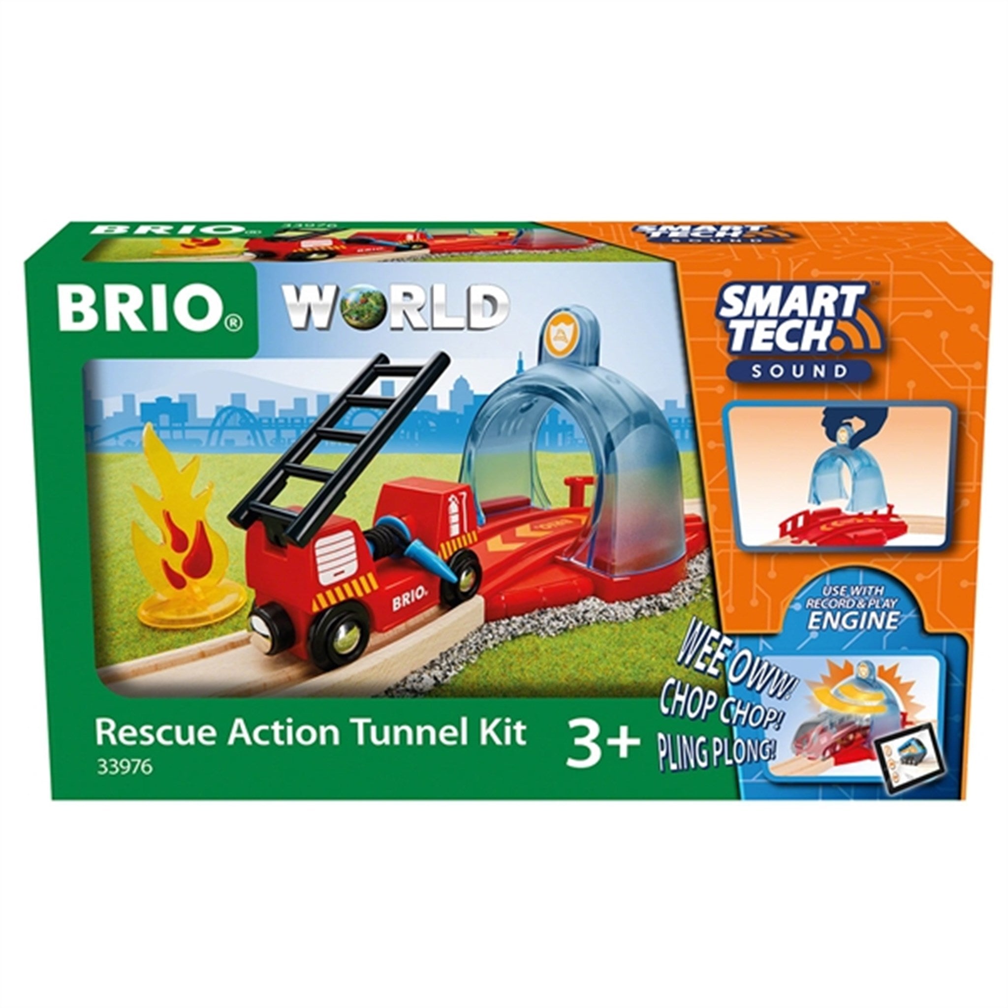 BRIO® Smart Tech Sound Rascue Action Tunnel Kit 2