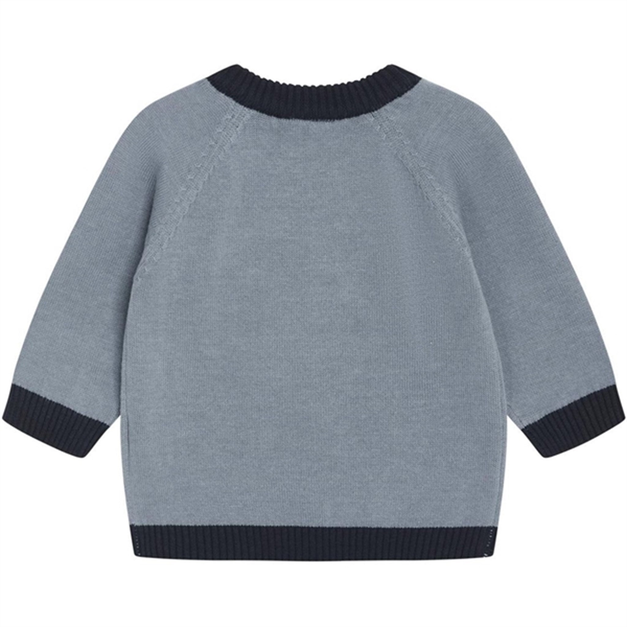 Hust & Claire Faded Blue Palle Knit Sweater 3