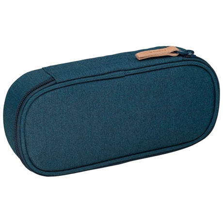 Beckmann Ovalt Pencil Case College Blue