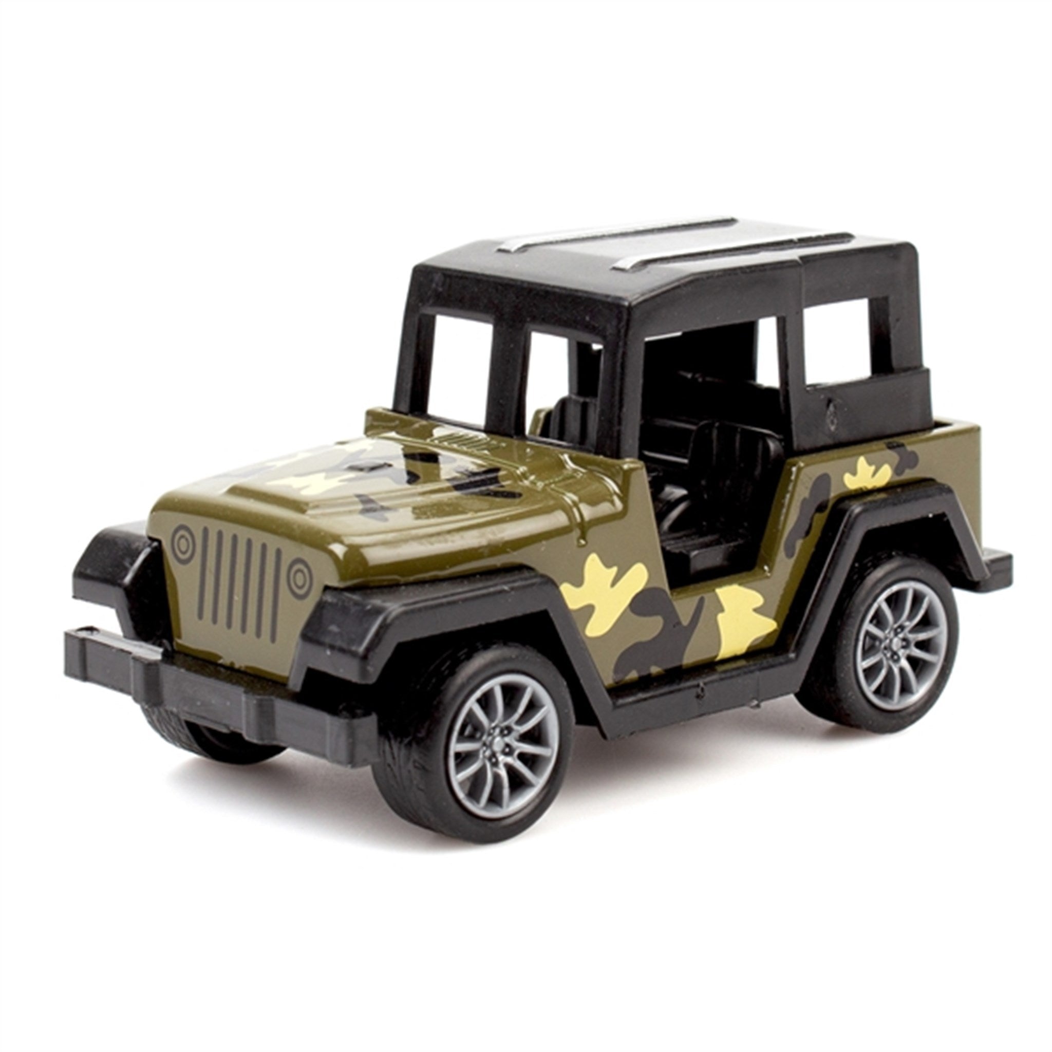 Magni Jeep Military Car With Pull Back - Model 2