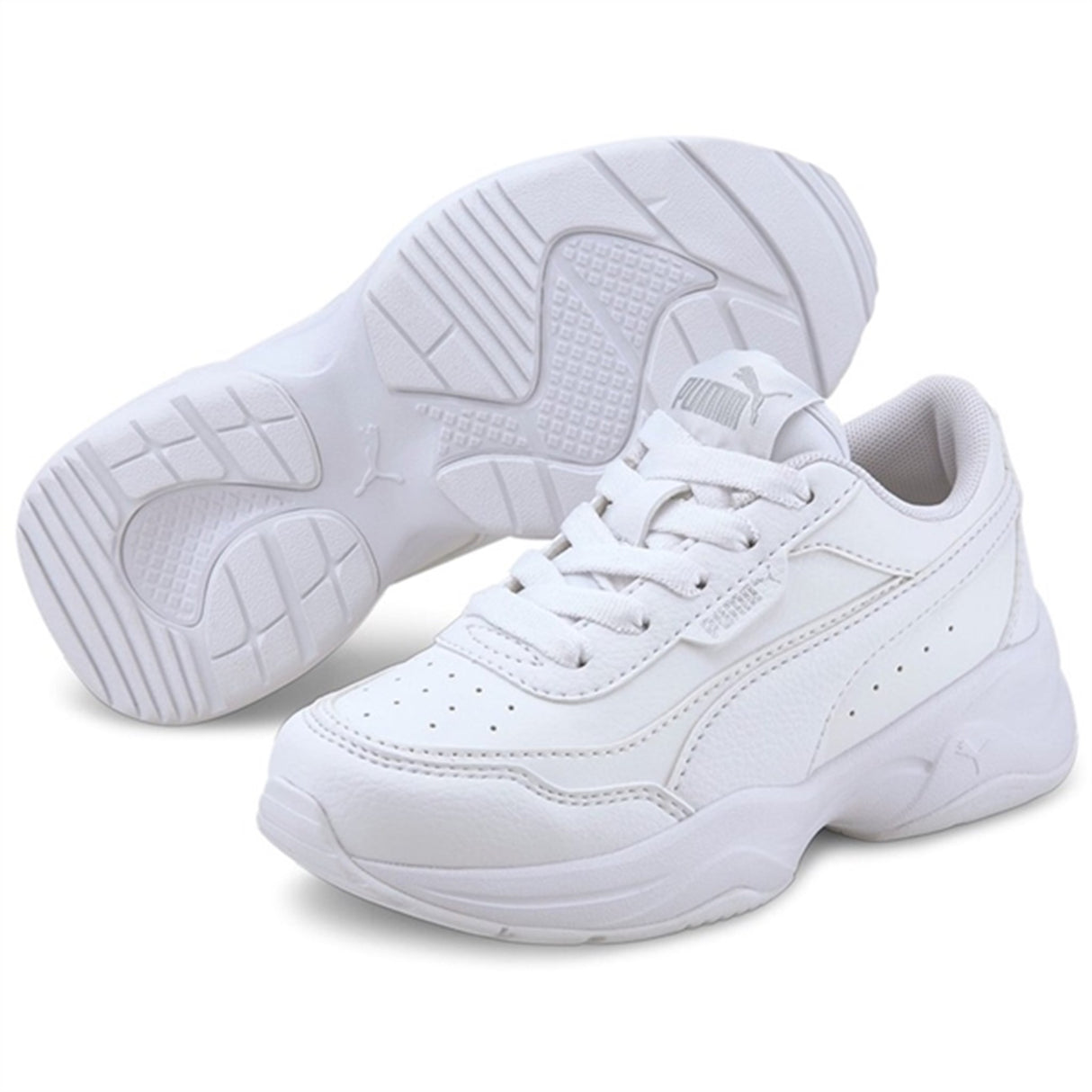 Puma Cilia Mode PS White-Silver-Gray Violet Sneakers