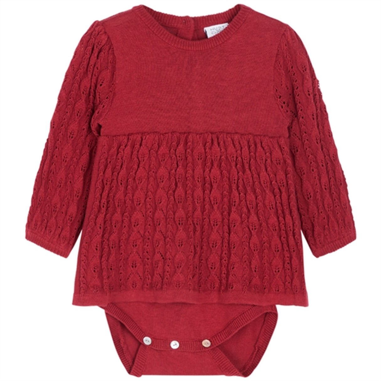 Hust & Claire Baby Teaberry Mallie Romper 2