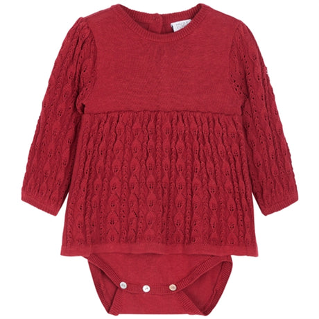 Hust & Claire Baby Teaberry Mallie Romper