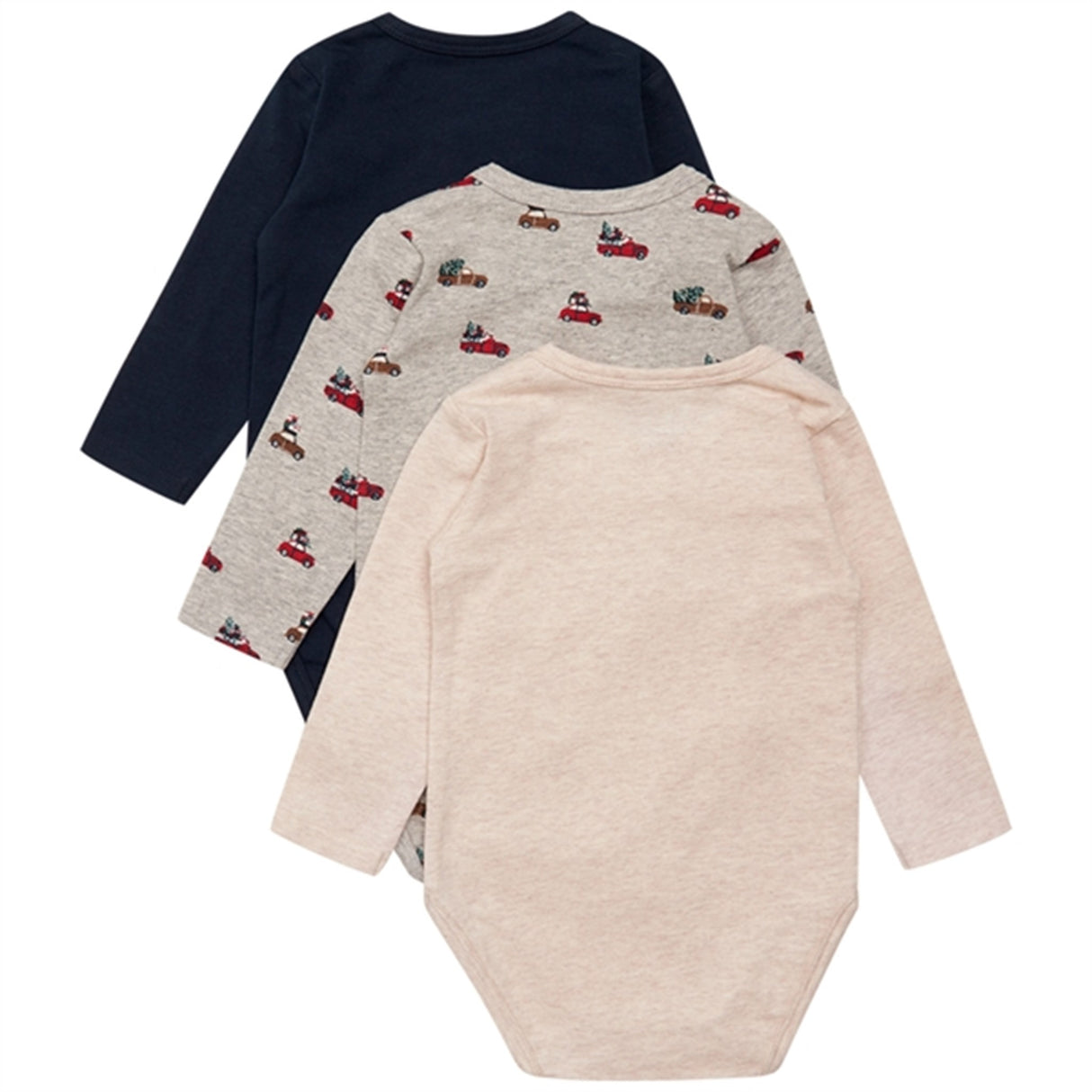 Hust & Claire Baby Navy Bertram Body 3-pack 2