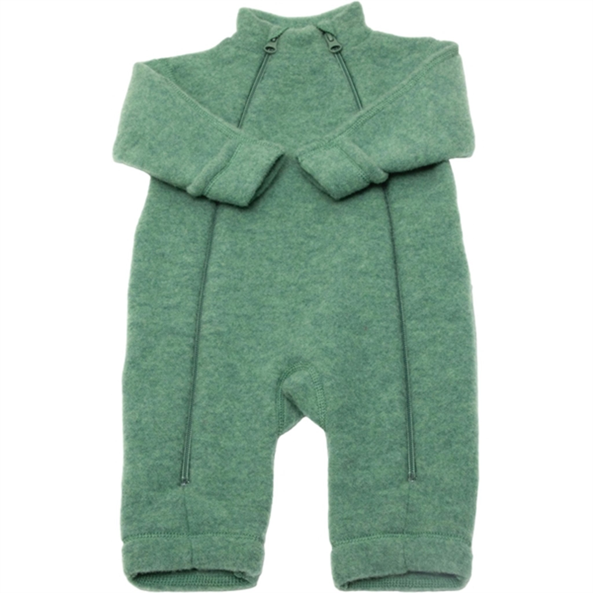 Joha Soft Wool Green Jumpsuit 2in1