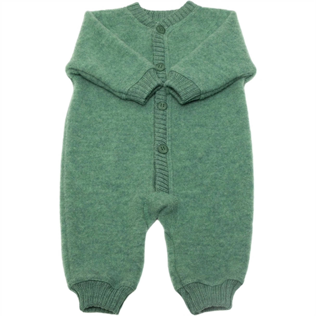 Joha Wool Green Jumpsuit