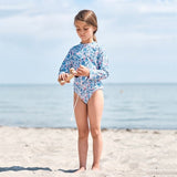 Petit Crabe Betsy B Sydney Swim Shirt Liberty© fabric