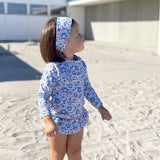 Petit Crabe Betsy B Sydney Swim Shirt Liberty© fabric