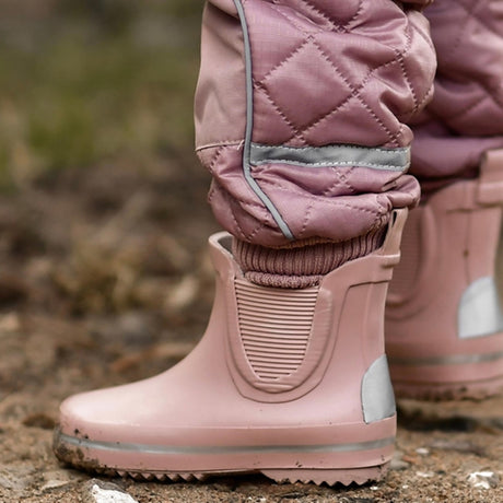 Mikk-Line Wellies Short Adobe Rose