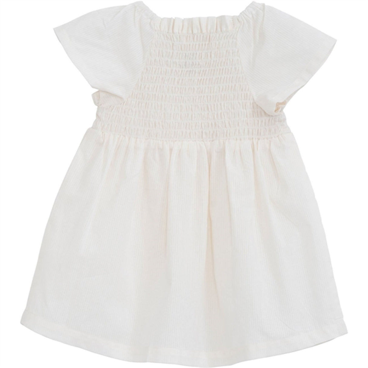 Serendipity Offwhite Baby Smock Dress 4