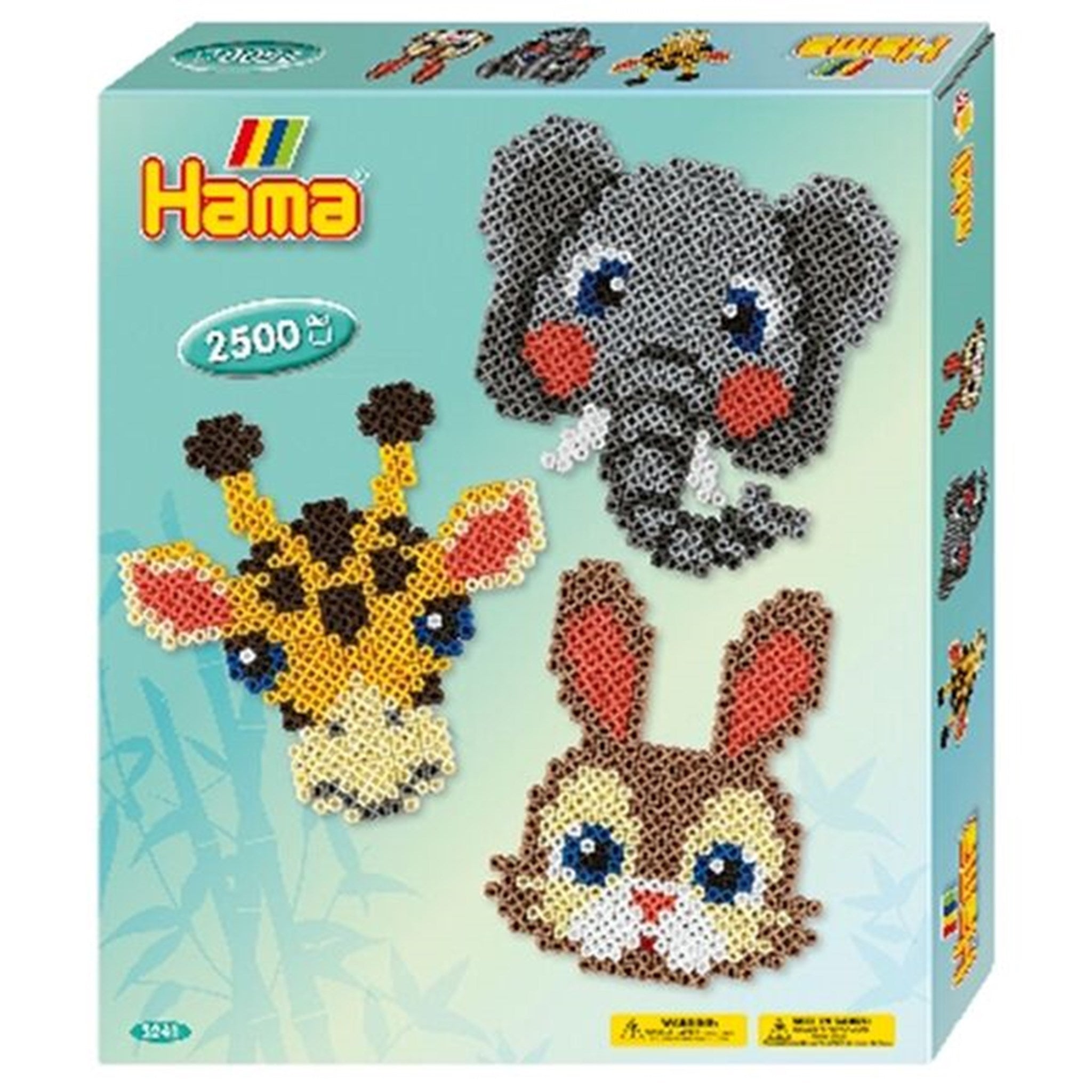 Buy HAMA Midi Giftbox Animal Faces | Luksusbaby