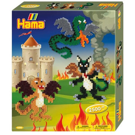 HAMA Midi Giftbox Dragons