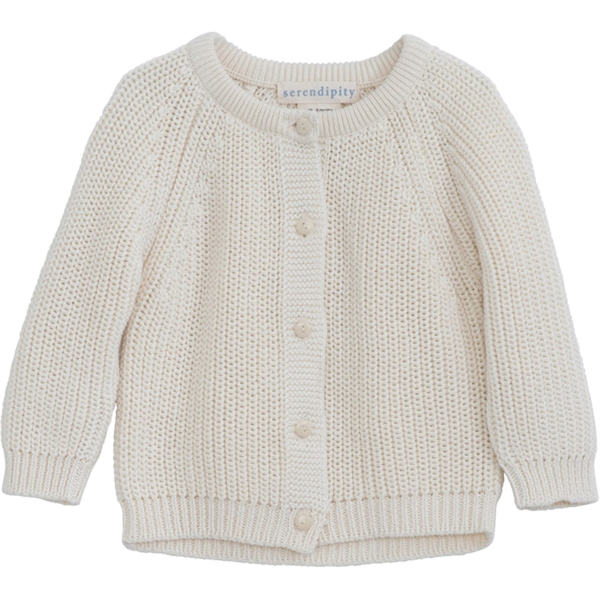 Serendipity Creme Baby Patent Cardigan