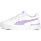 Puma Carina 2.0 PS White-Vivid Violet-Silver Sneakers