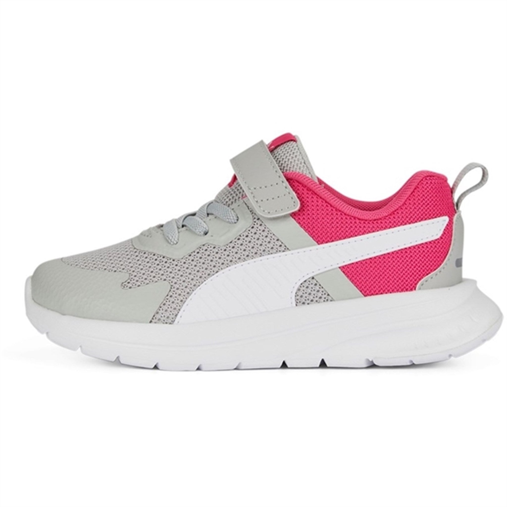 Puma Puma Evolve Run Mesh AC+ PS Cool Light Gray-White-Glowing Pink Sneakers 2