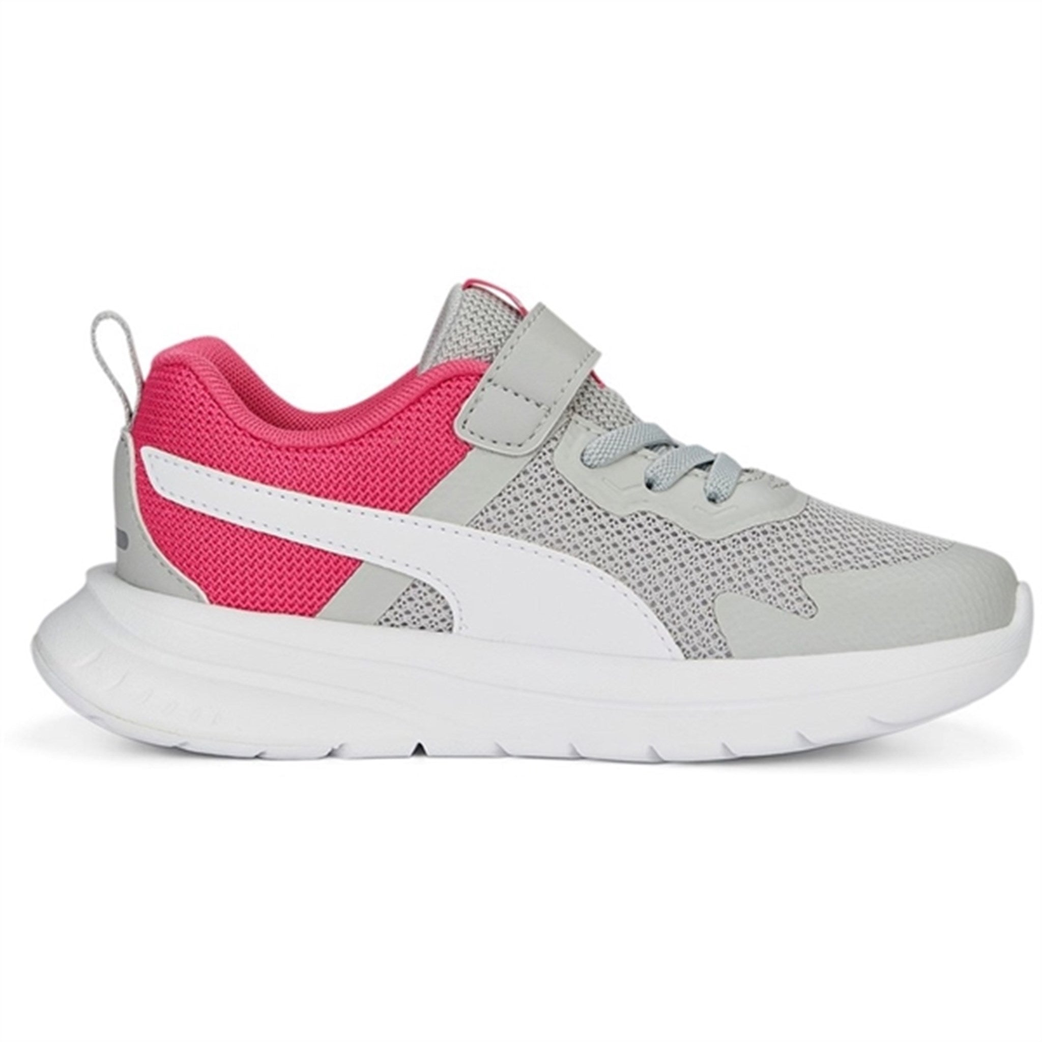 Puma Puma Evolve Run Mesh AC+ PS Cool Light Gray-White-Glowing Pink Sneakers 5