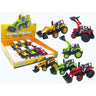 Magni Tractor with Front Loader Die Cast Yellow