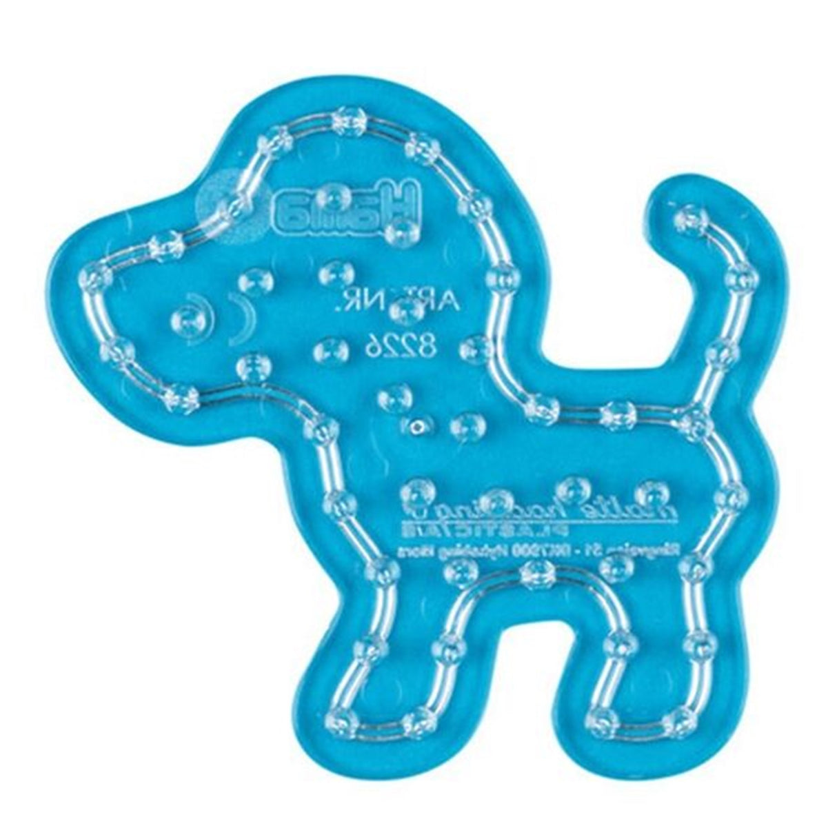 HAMA Maxi Pegboard Dog Transparent