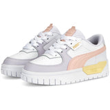 Puma Cali Dream Pastel PS White-Rose Dust-Light Straw Sneakers