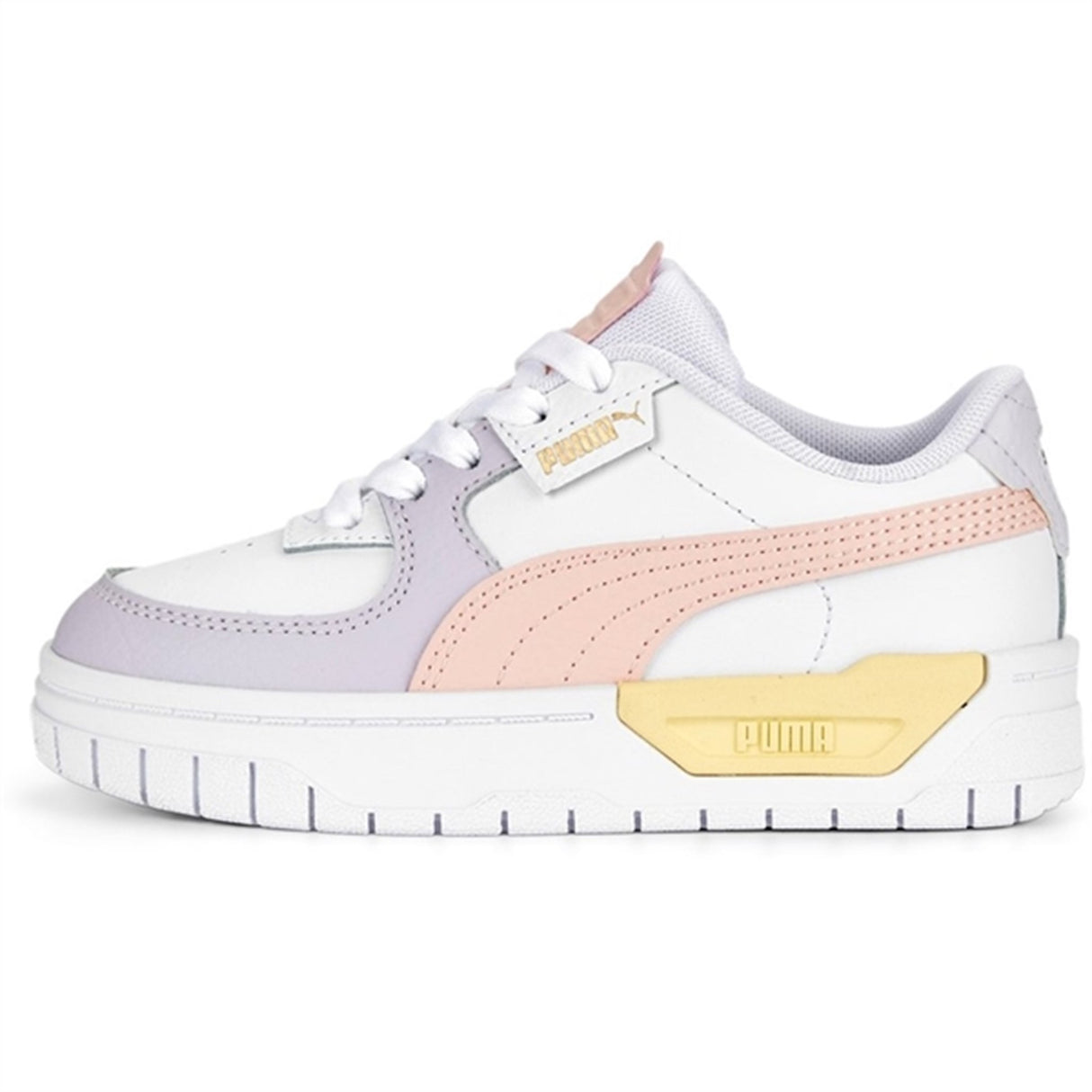 Puma Cali Dream Pastel PS White-Rose Dust-Light Straw Sneakers