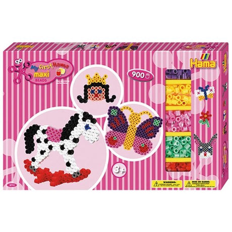 HAMA Maxi Gift Box Rocking Horse & Butterfly