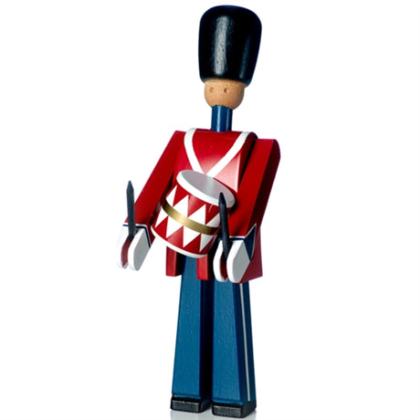 Kay Bojesen Drummer Small Red/Blue/White