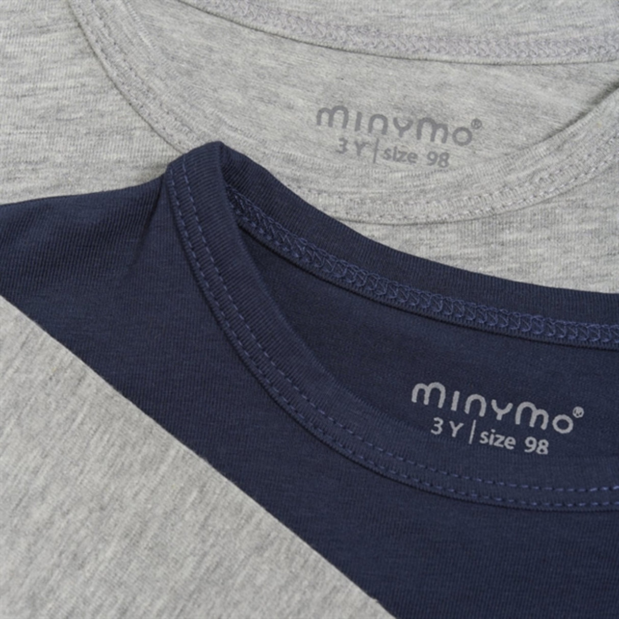 Minymo Dark Navy Blouse Basis 34 2-pack