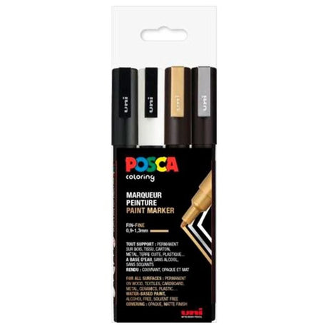 Posca Uni Marker PC-3 4 Colors