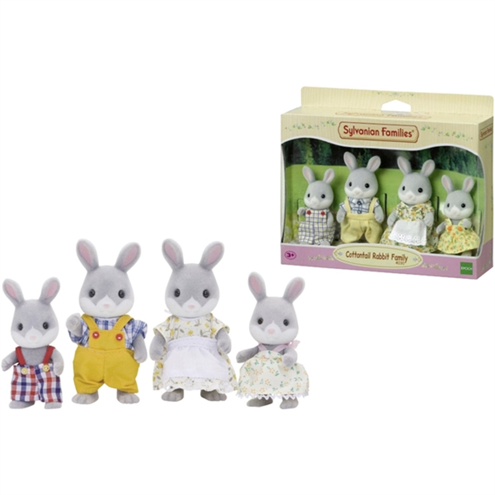 Sylvanian Families® Cottontail Rabbit Family 3