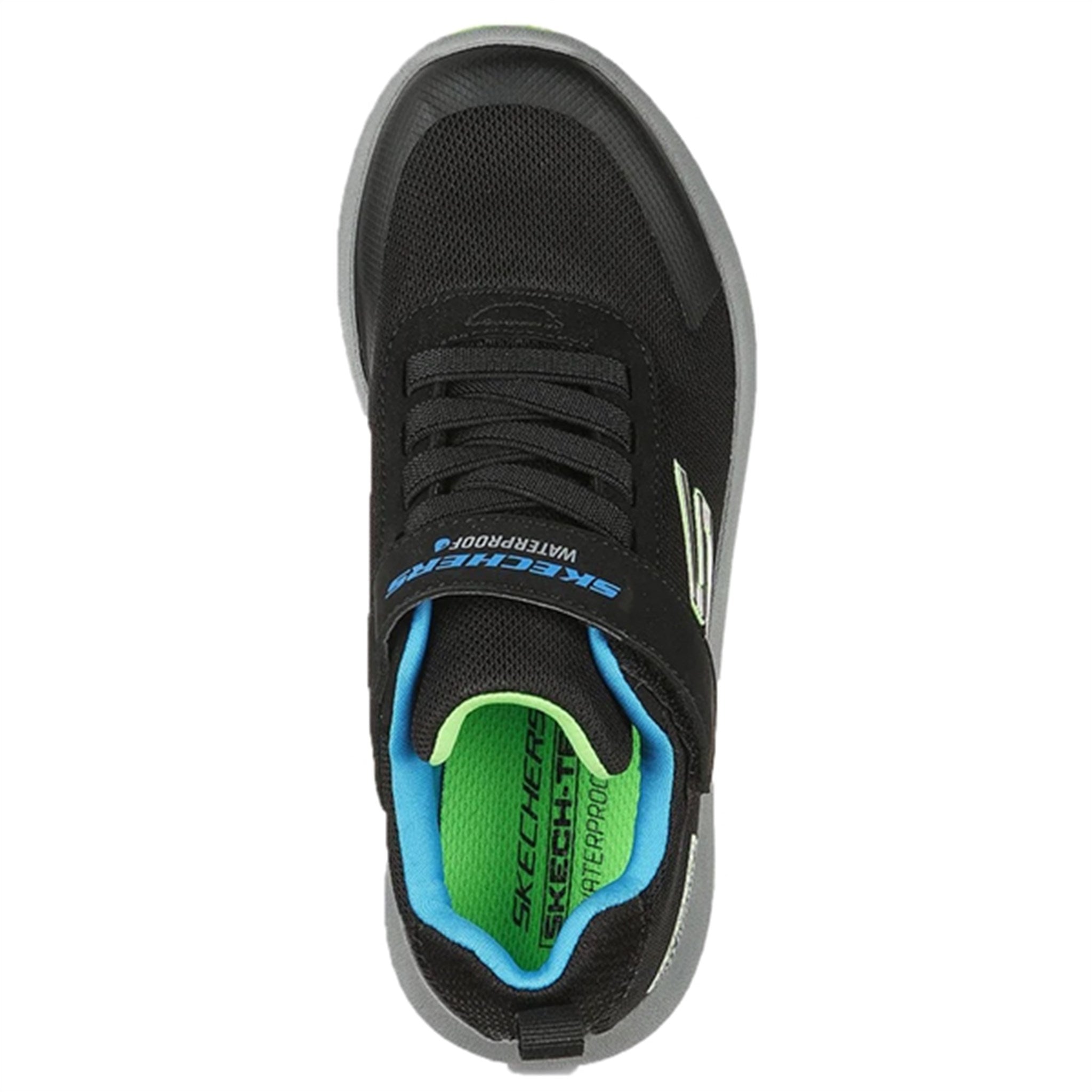 Skechers Boys Dynamic Tread Hydrode Sneakers Waterproof Black 2