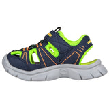 Skechers Relix Lightweight River Sandal Navy Lime 2