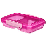 Sistema Small Split Lunch Box 350 ml Pink