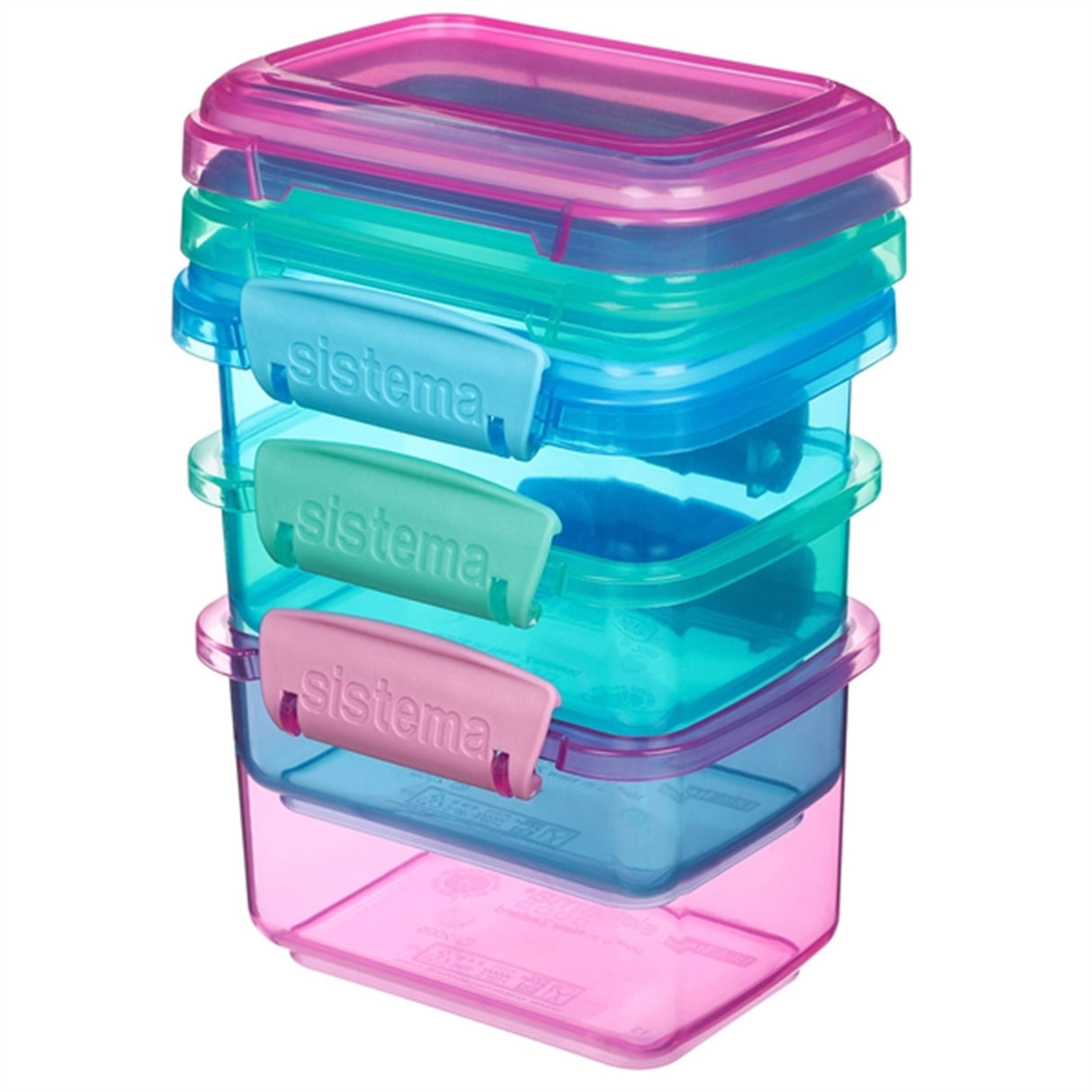 Sistema Food Storage Boxes 400 ml 3-pack