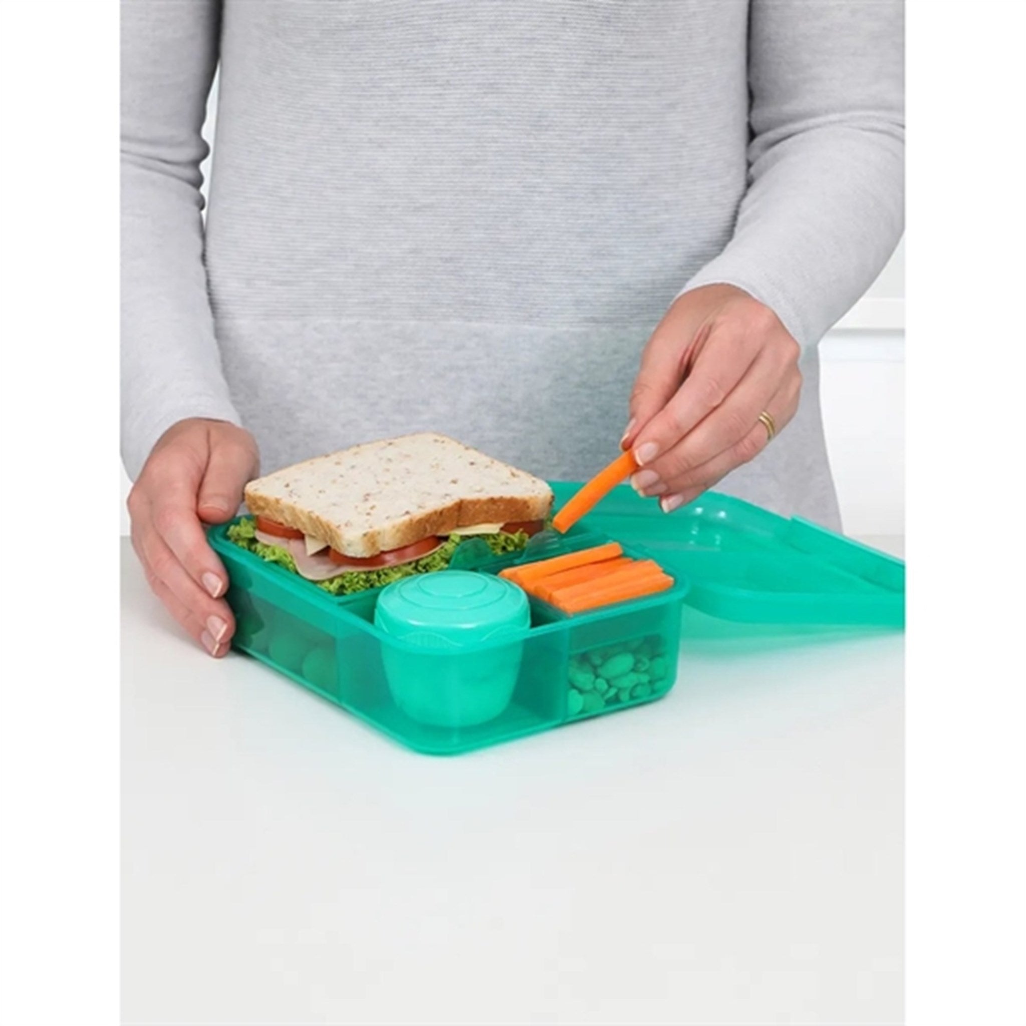 Sistema Bento Lunch Box 1,65 L Teal