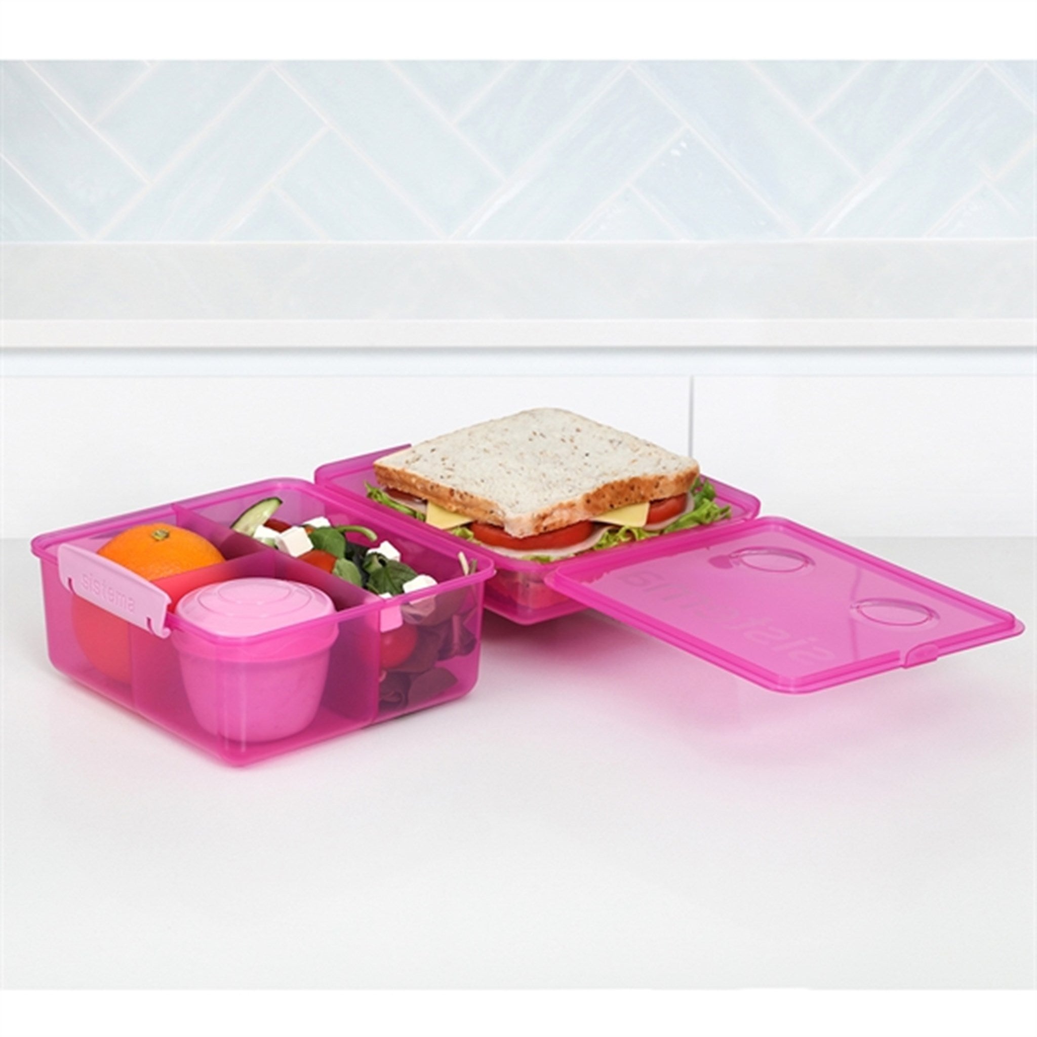 Sistema Lunch Cube Max Lunch Box 2,0 L Pink 3