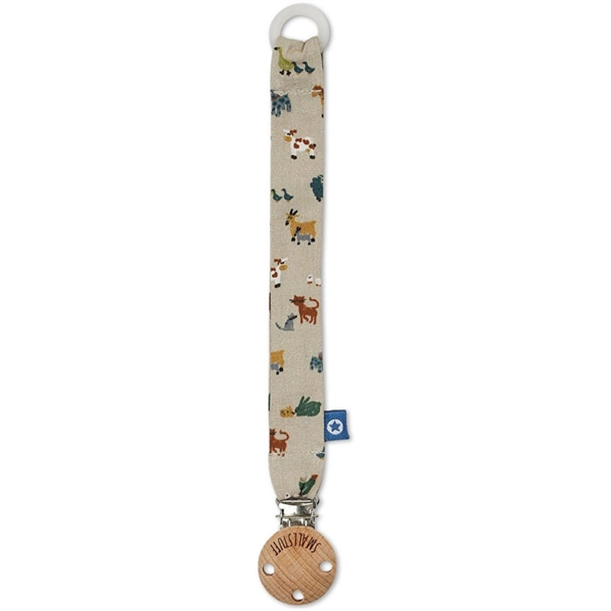 Smallstuff Woven Pacifier Strap Farmliving