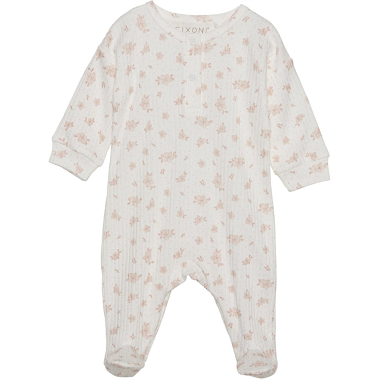 FIXONI Cameo Rose Rib Onesie