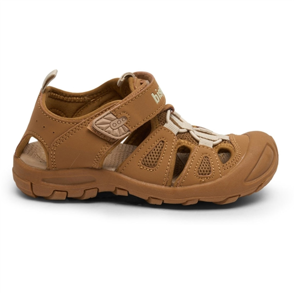 Bisgaard Parker Velcro Sandal Brown 5