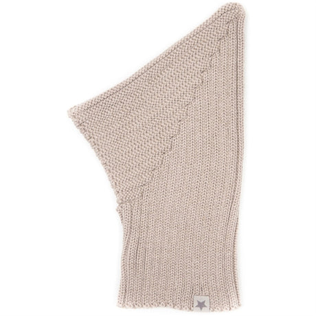 Huttelihut Balaclava Pixie Wool Knit Pixie Camel